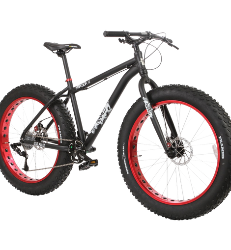 Framed Minnesota 1 Fat Bike Black-Red Mens