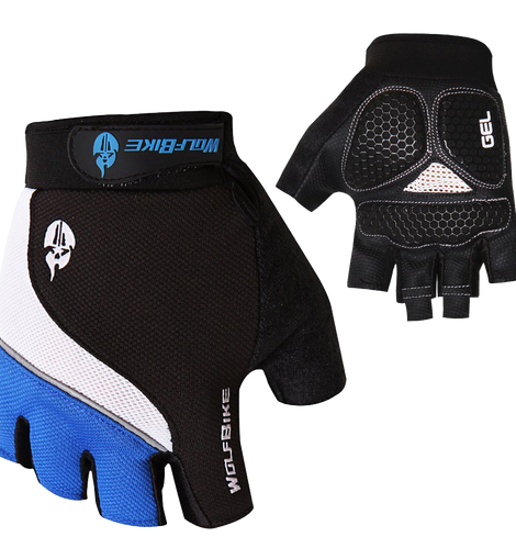 WOLFBIKE Non-Slip Gel Pad Gloves  Sportswear Bike Bicycle Cycling