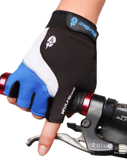 WOLFBIKE Non-Slip Gel Pad Gloves  Sportswear Bike Bicycle Cycling